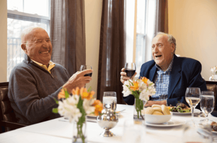 Arbor Terrace Hamilton Mill Resident Dining