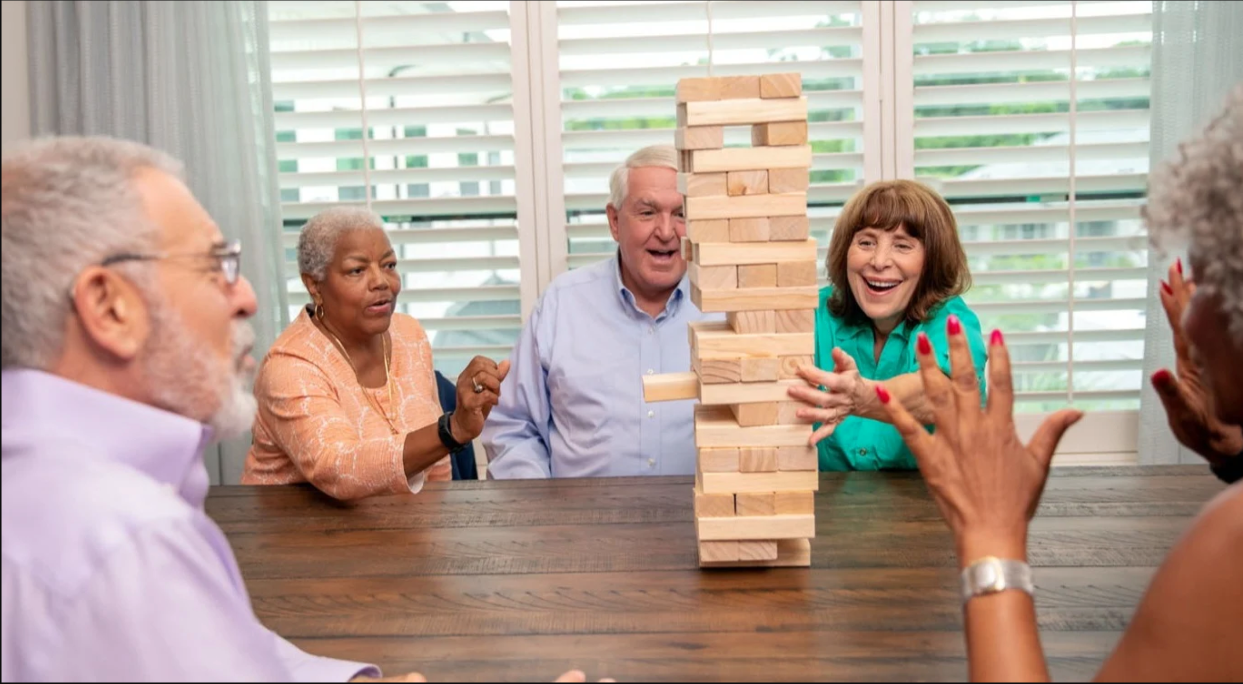 Senior living social activities