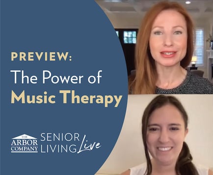Senior Living LIVE! The Power of Music Therapy