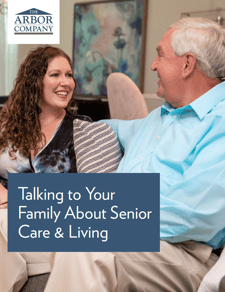 Talking to Your Family About Senior Care & Living Cover