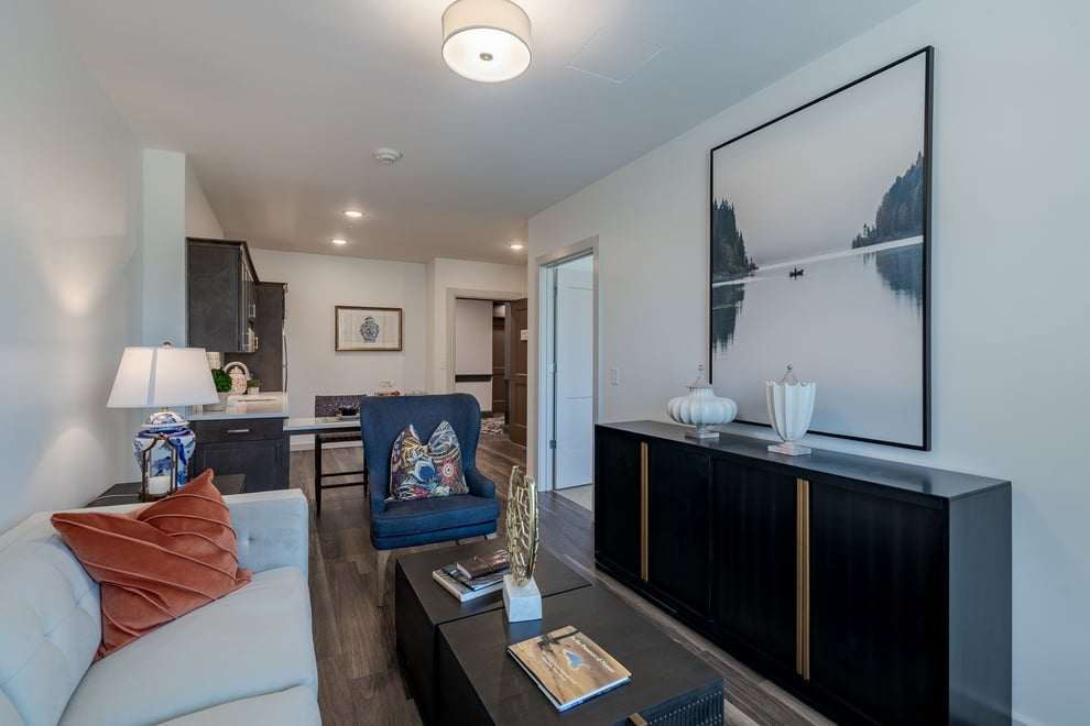 Arbor Terrace Basking Ridge Apartment Living Room