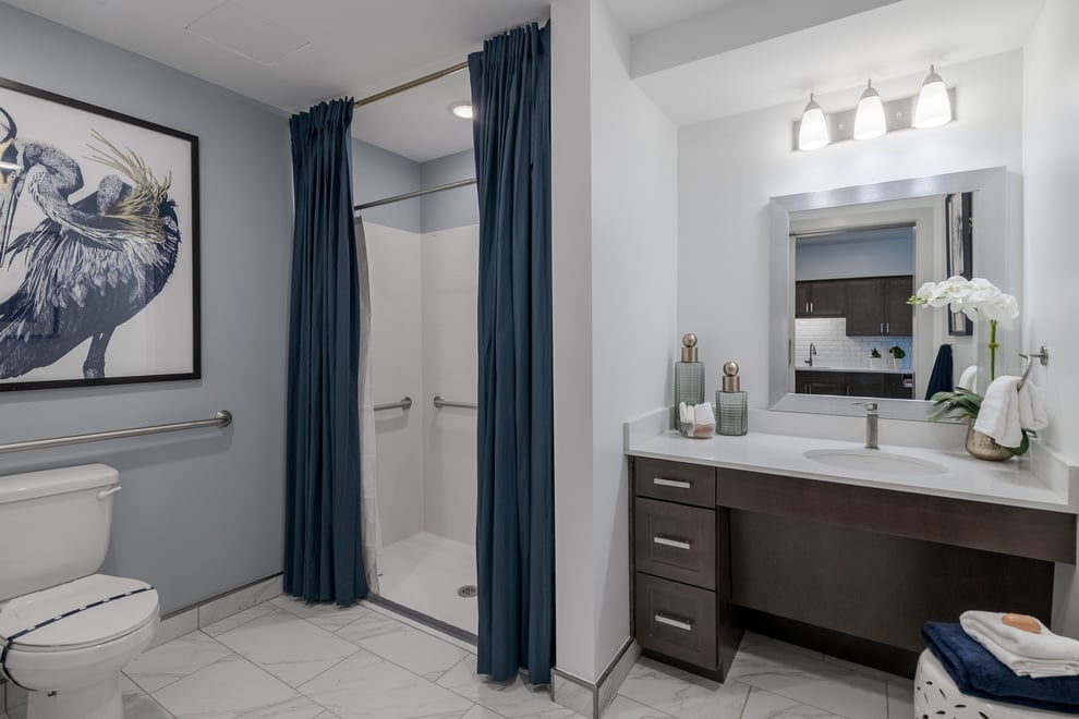 Arbor Terrace Basking Ridge Apartment Bathroom