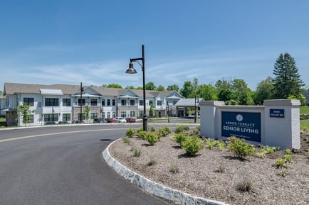 Arbor Terrace Basking Ridge Sign