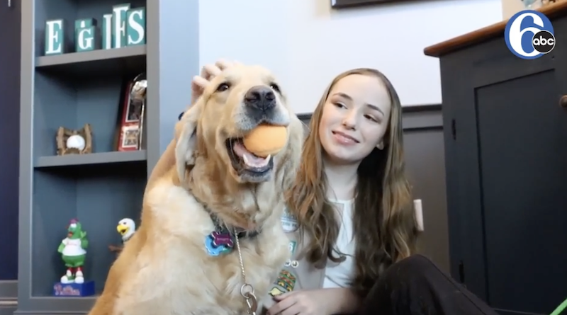 Girl Scout and Dog