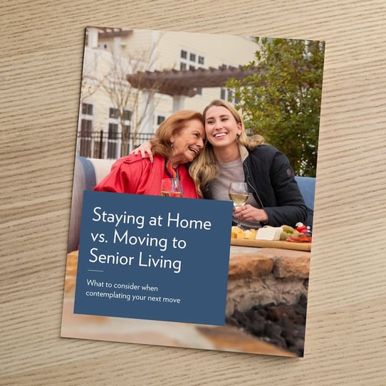 Staying at Home vs. Moving to Senior Living