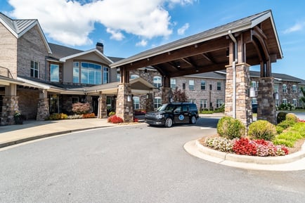 Arbor Terrace Hamilton Mill Car park area 