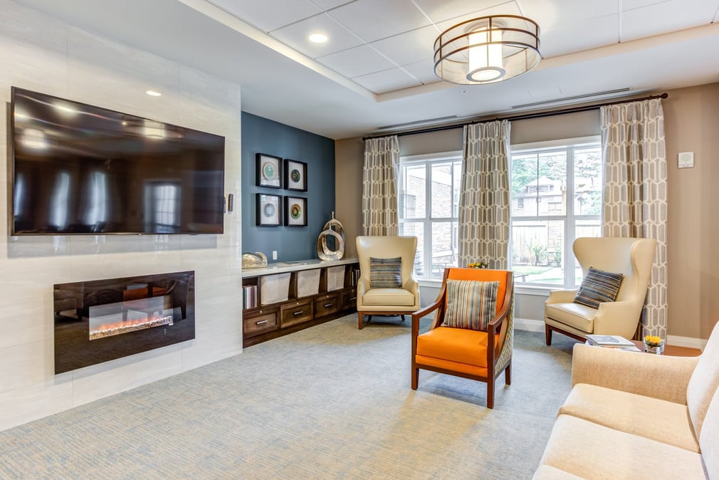 Arbor Terrace Highland Park Living Room