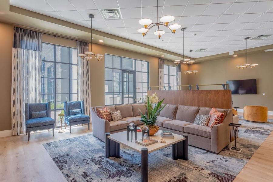 Opus East Memphis common area