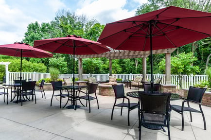 Arbor Terrace Willistown Patio Area