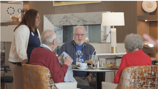 Opus East Memphis residents dining