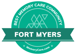 best memory care community badge in fort myers and cape coral